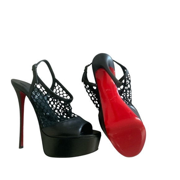 NIB Christian Louboutin Plougesta Alta Leather Pumps Size 39.5 $1245 - Picture 5 of 5